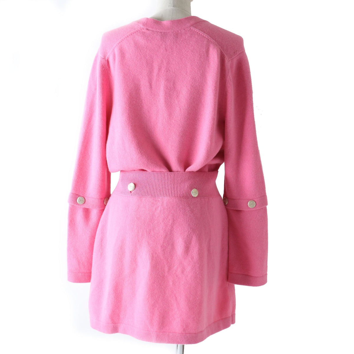 Chanel Cashmere One Piece Set Pink