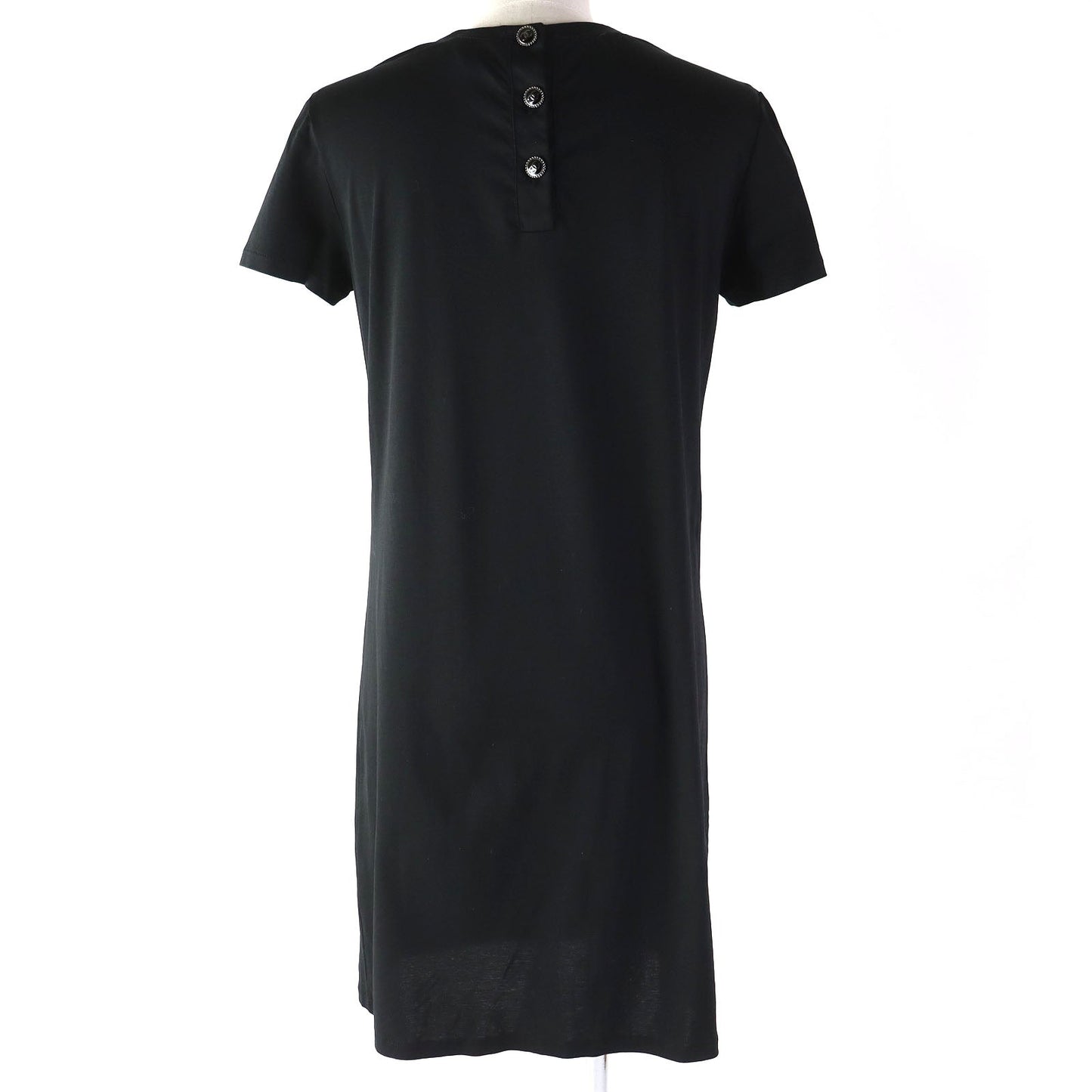 Chanel COCO Mark Button Cotton Dress