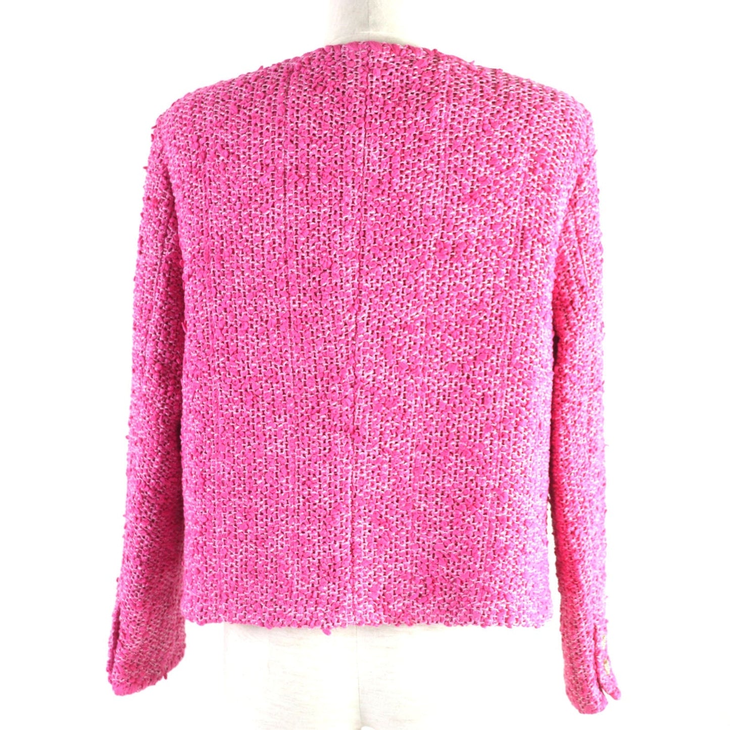 CHANEL No color jacket P70041 cotton pink 42
