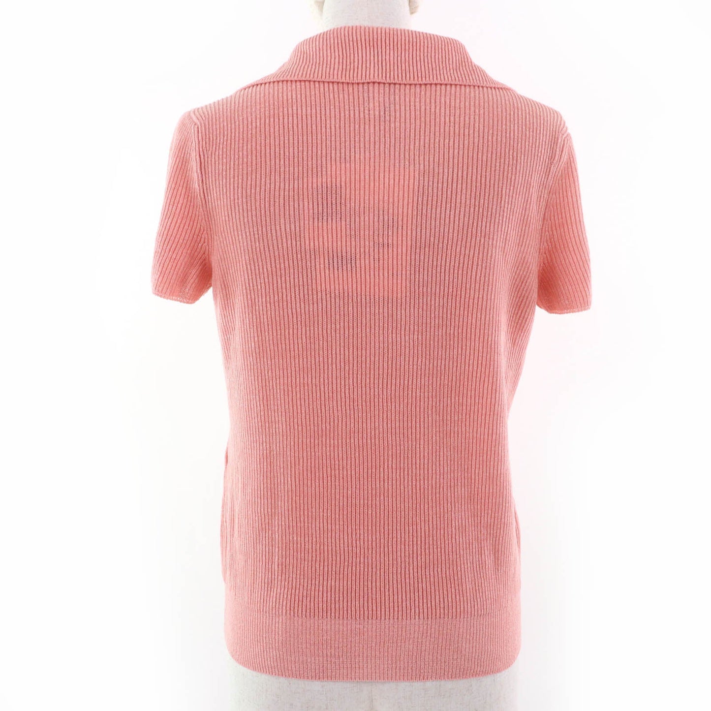 Chanel COCO Mark Parts Knit Short Sleeve Top