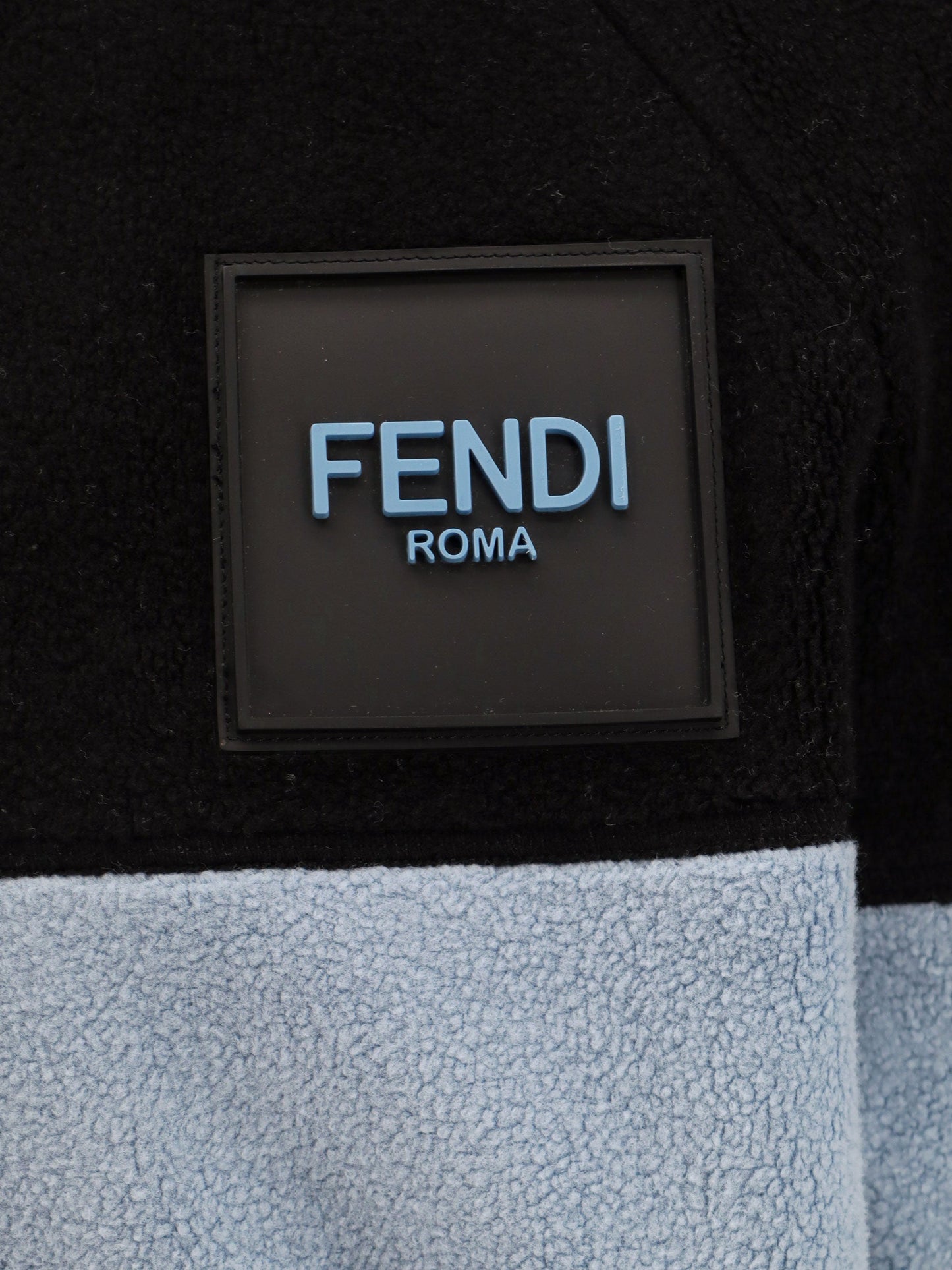 Fendi Man Fendi Man Blue Sweatshirts