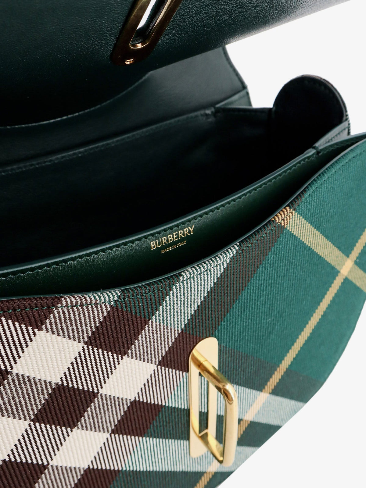 Burberry Woman Burberry Woman Green Shoulder Bags