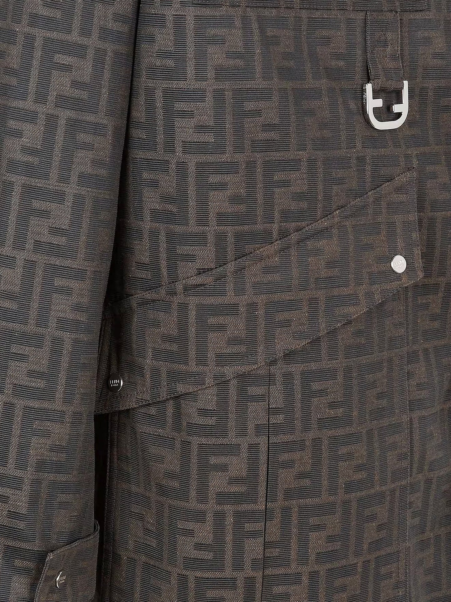 Fendi Man Fendi Man Brown Jackets