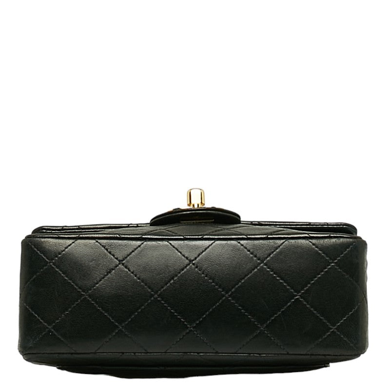Chanel Mini Mattress Cocomark Gold houlder Bag Black CHANEL