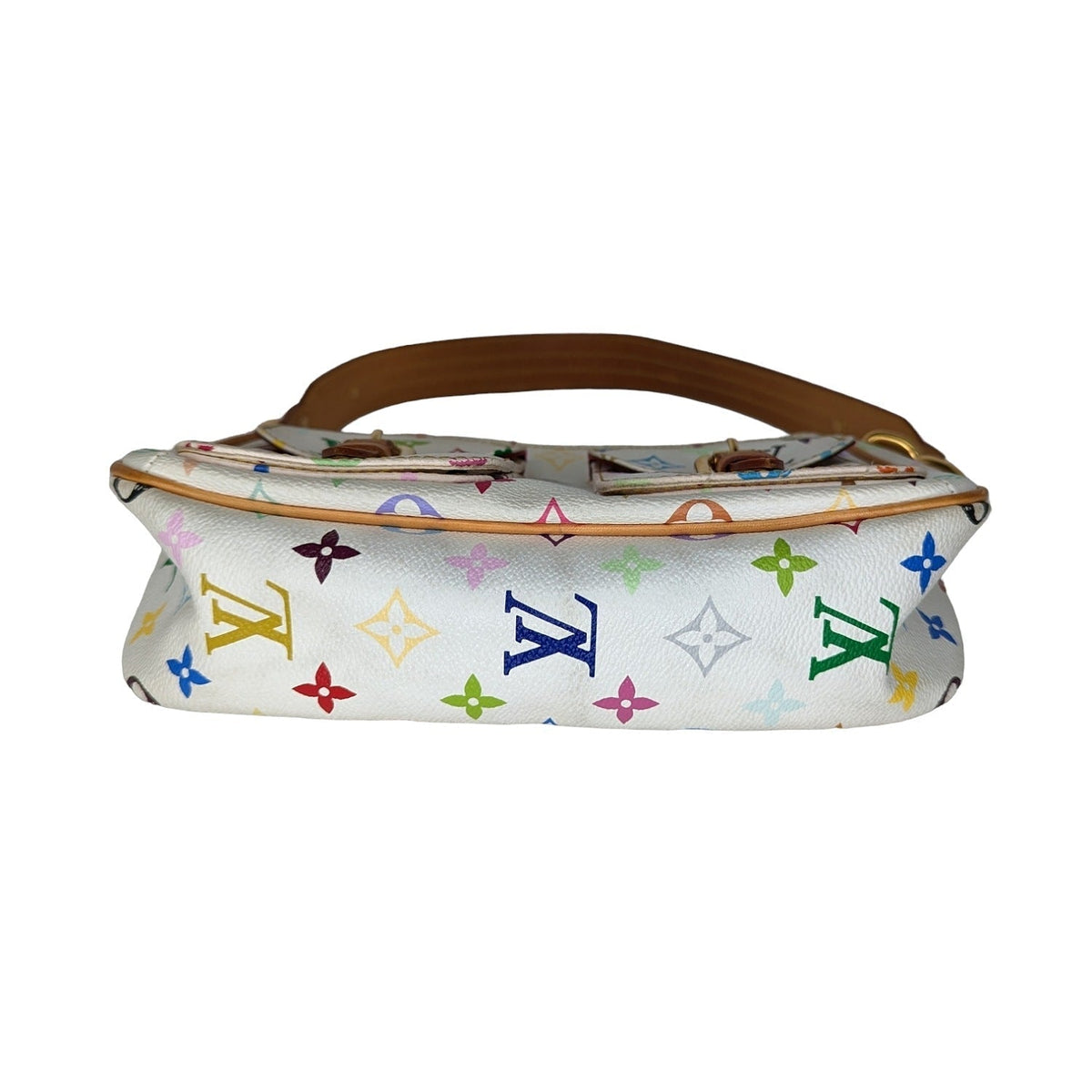 Louis Vuitton Monogram Multicolor Lodge PM White