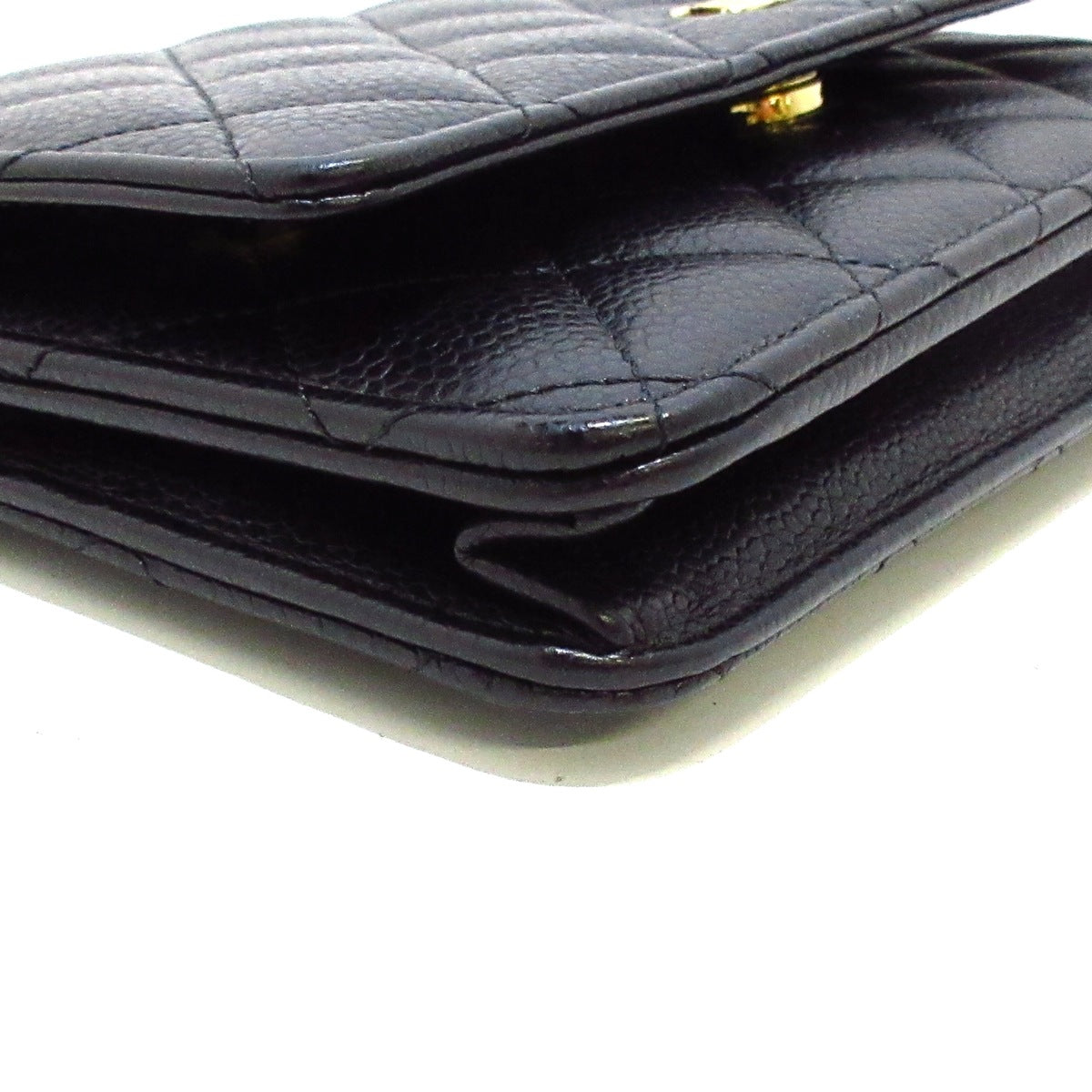 Chanel Wallet On Chain Caviar, Black