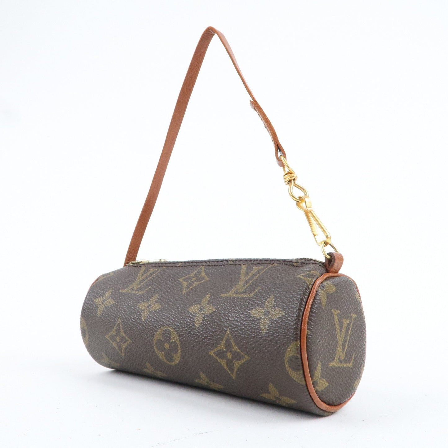 Louis Vuitton Monogram Pouch for Papillon Bag Old Type Brown