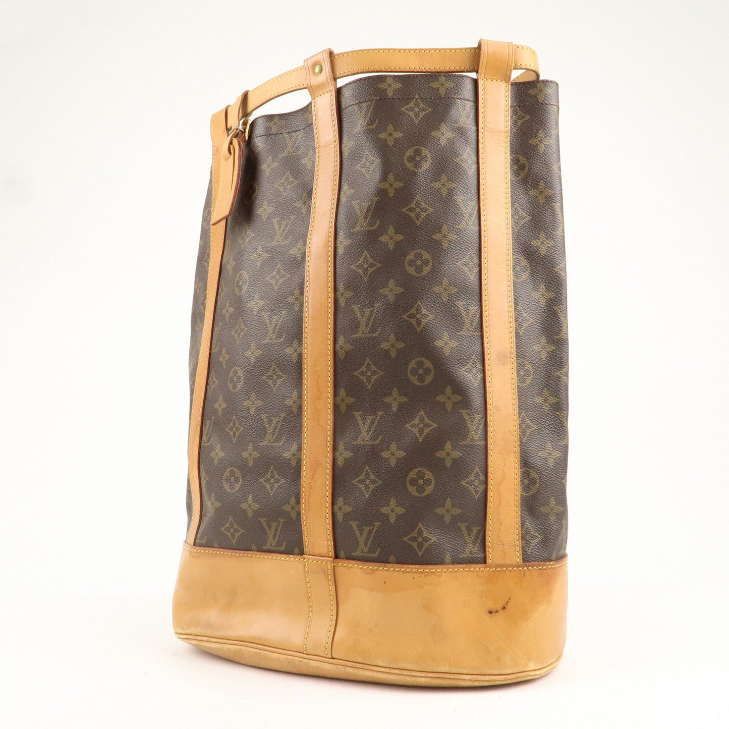Louis Vuitton Monogram Randonnee GM Laundry Bag Brown M42244