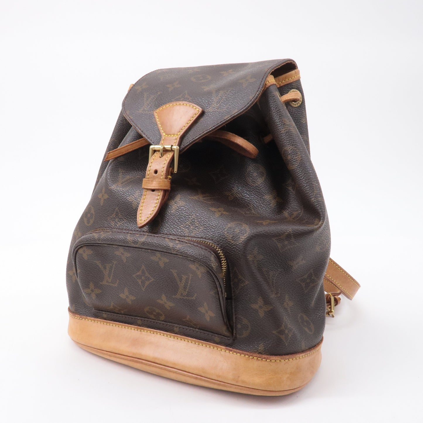 Louis Vuitton Monogram Montsouris MM Back Pack Bag M51136