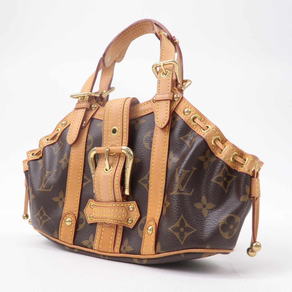 Louis Vuitton Monogram Theda PM Hand Bag Purse M92399
