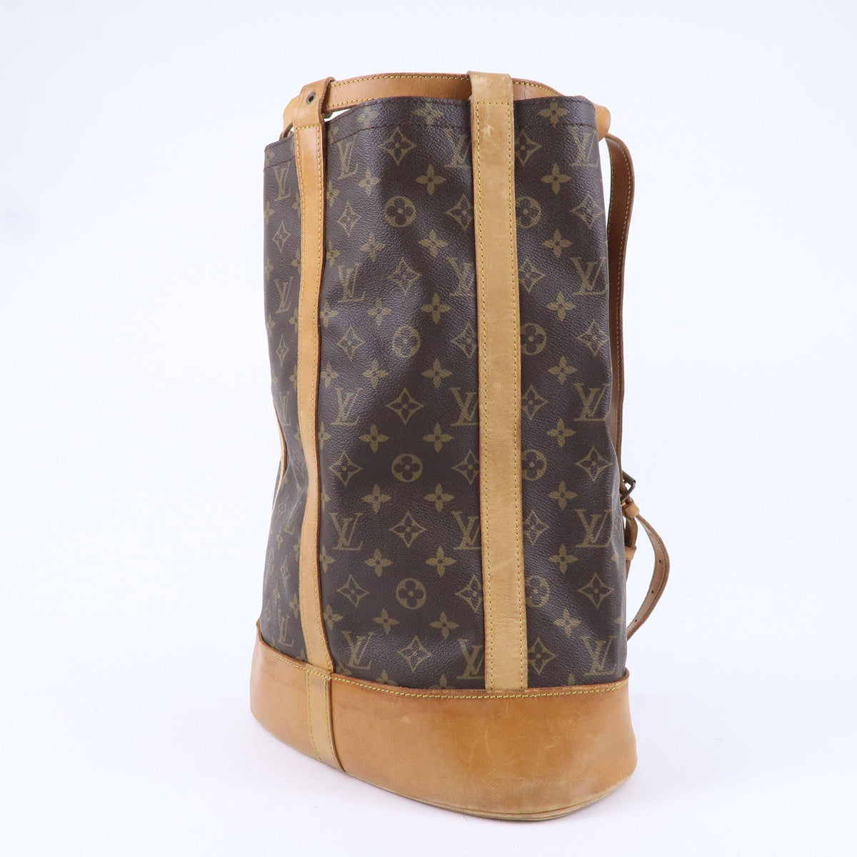Louis Vuitton Monogram Randonnee GM Laundry Bag Brown M42244