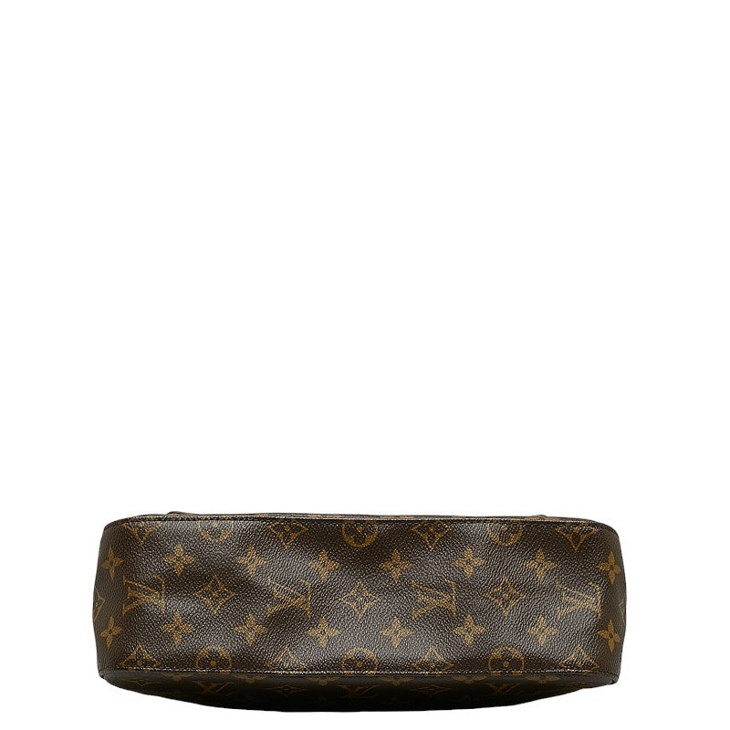 Louis Vuitton Monograms Miniature Shoulder Bag M51147 Brown PVC Leather Louis Vuitton