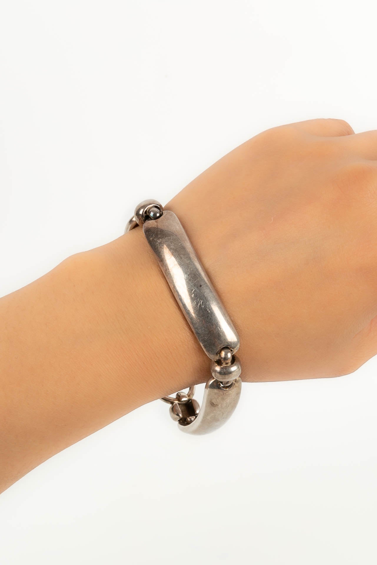 Bracelet en argent Chanel
