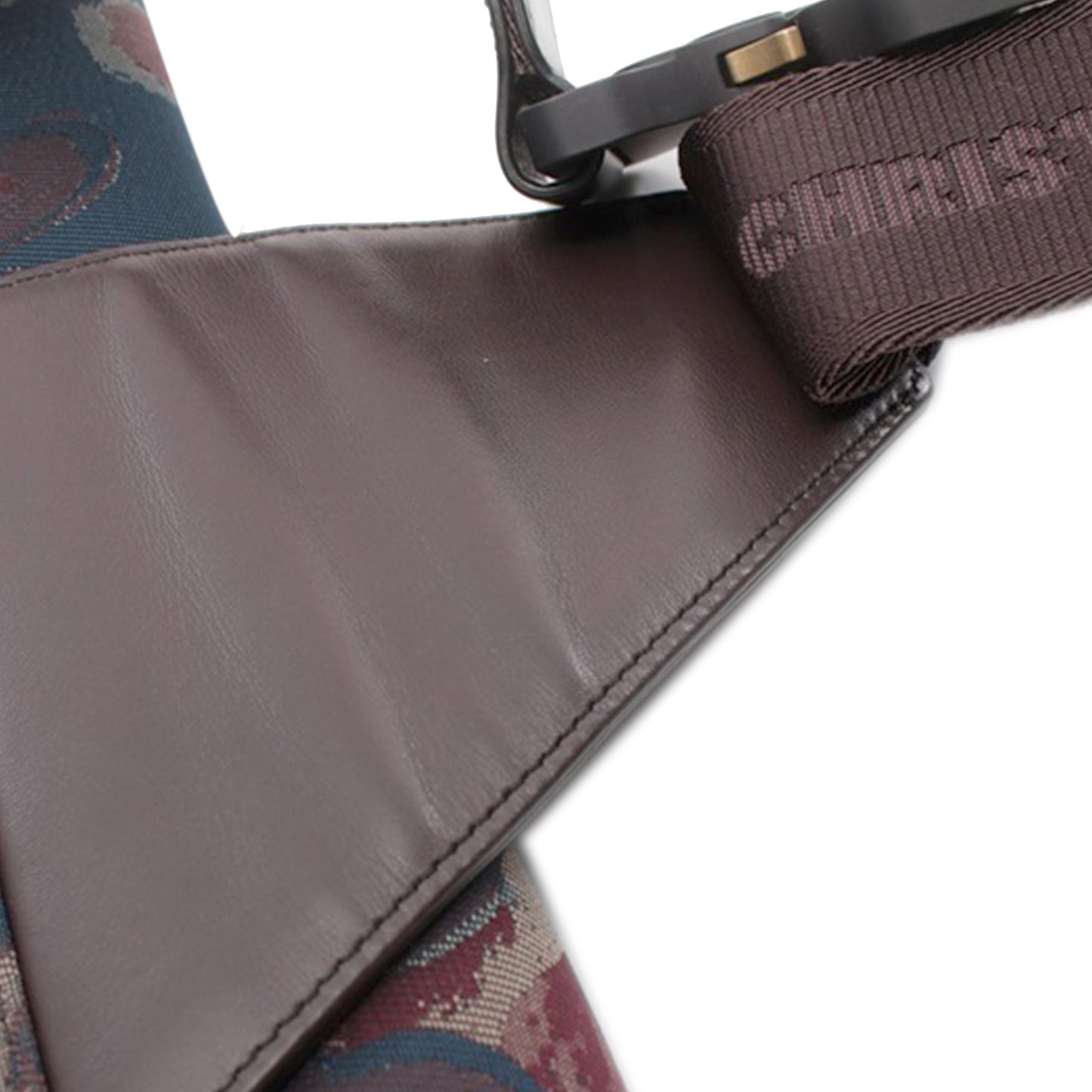 Peter Doig Canvas Camouflage Saddle Crossbody