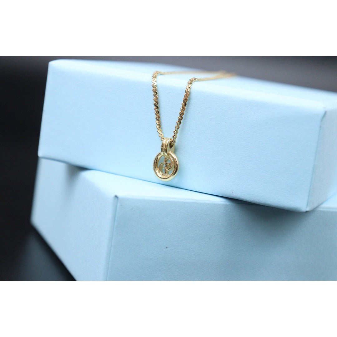 Rank A | Dior CD Necklace |V24071120