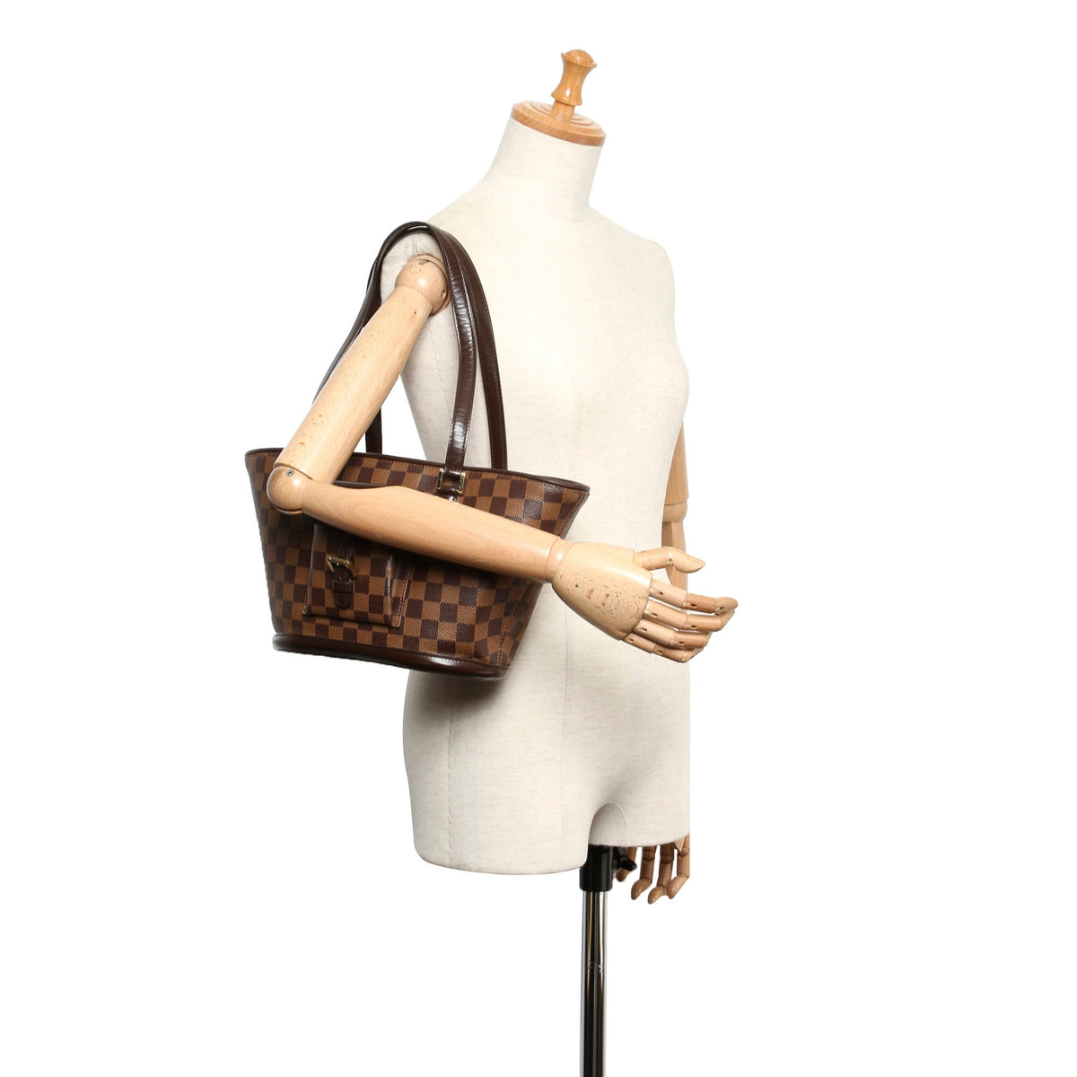 Louis-Vuitton Damier Ebene Manosque PM