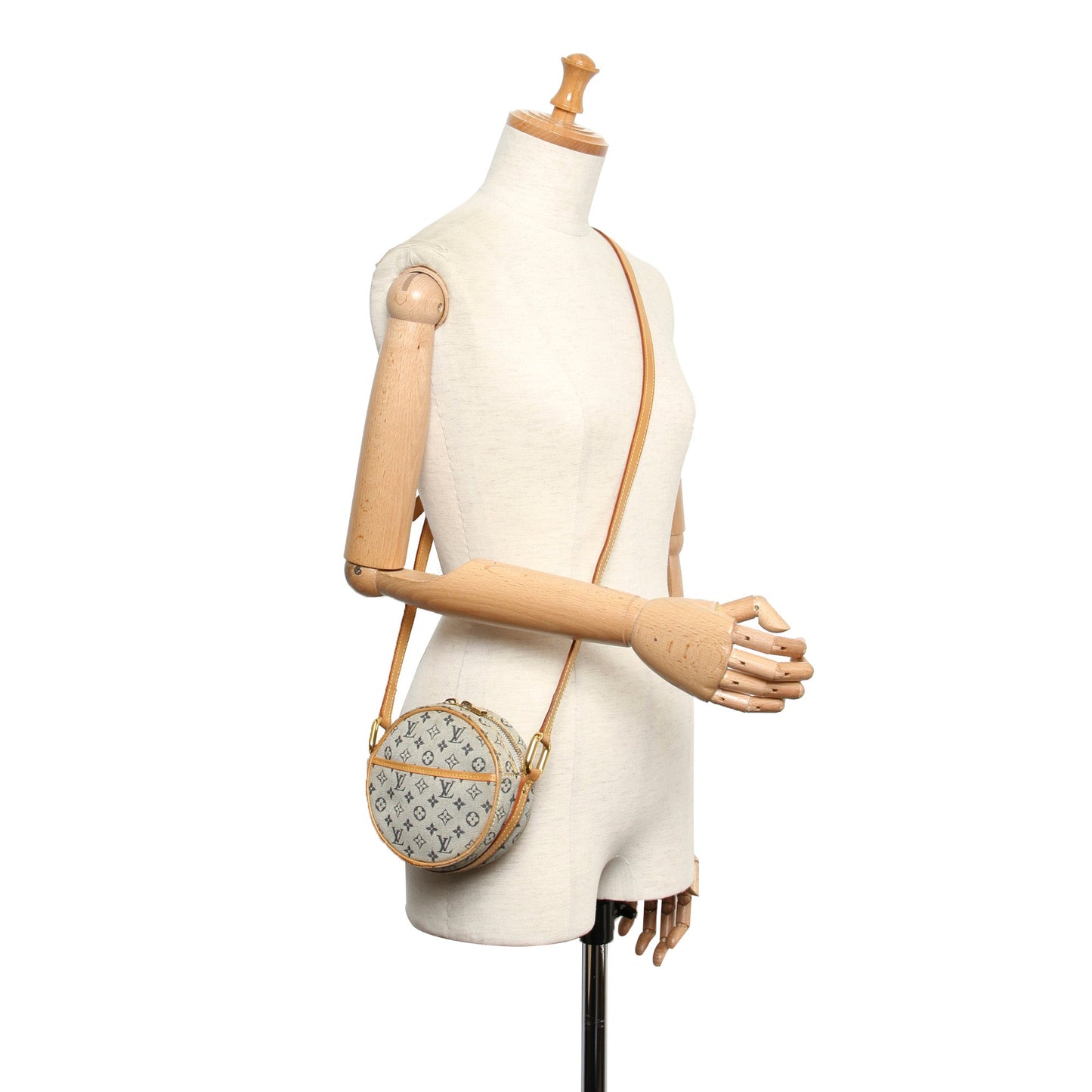 Louis-Vuitton Monogram Mini Jeanne PM Canvas Crossbody