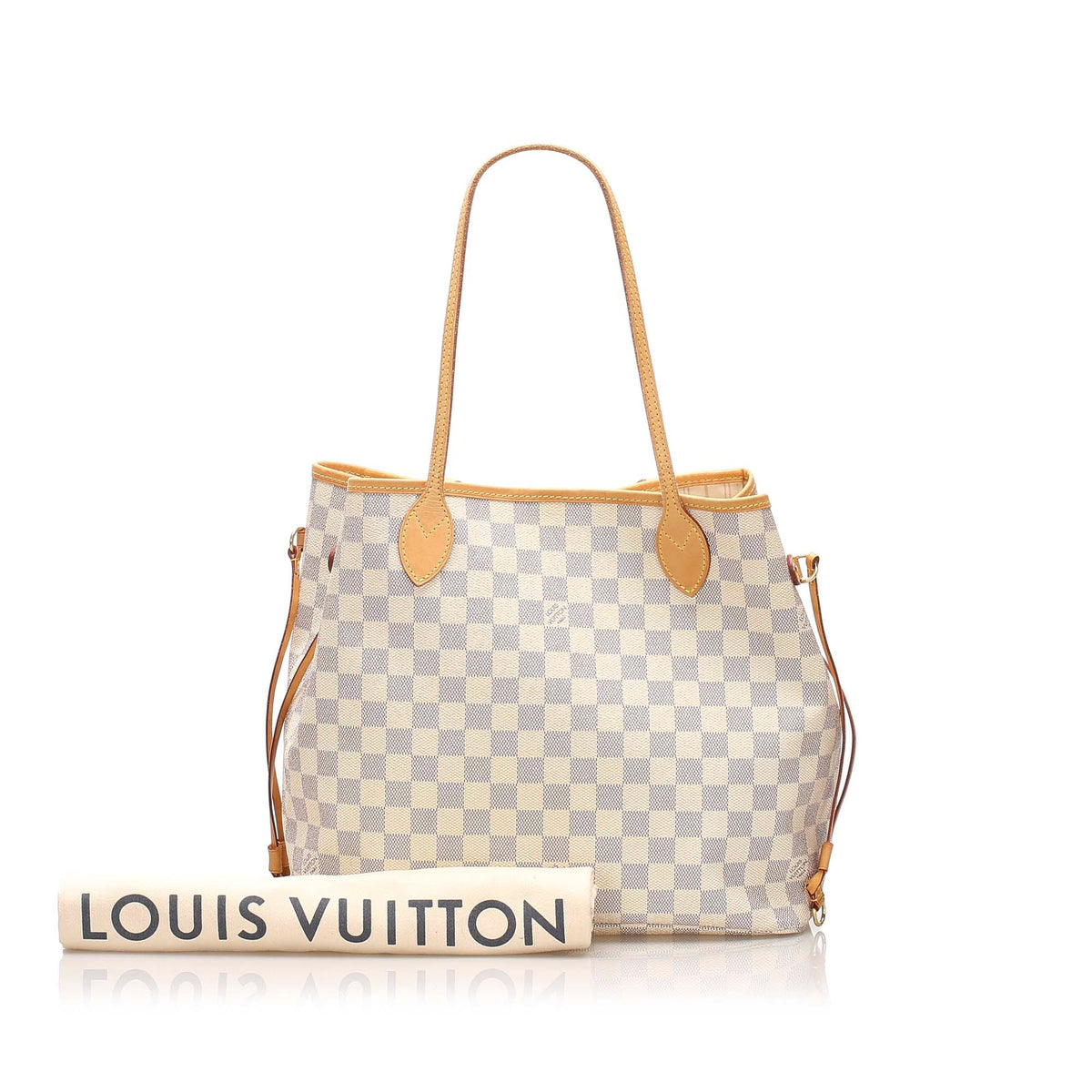 Louis-Vuitton Damier Azur Neverfull MM