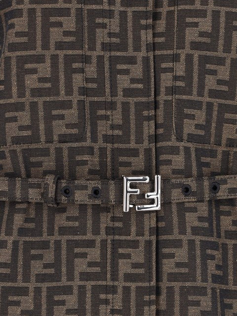 Fendi Women Belt Detail Jacket