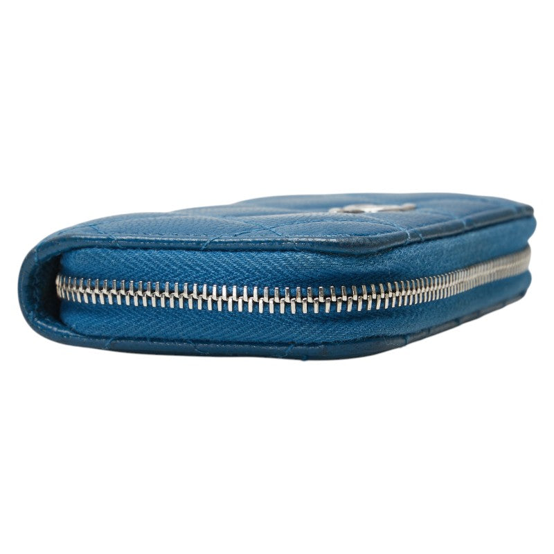 Chanel Coco Mark Matelasse Caviar Coin Case