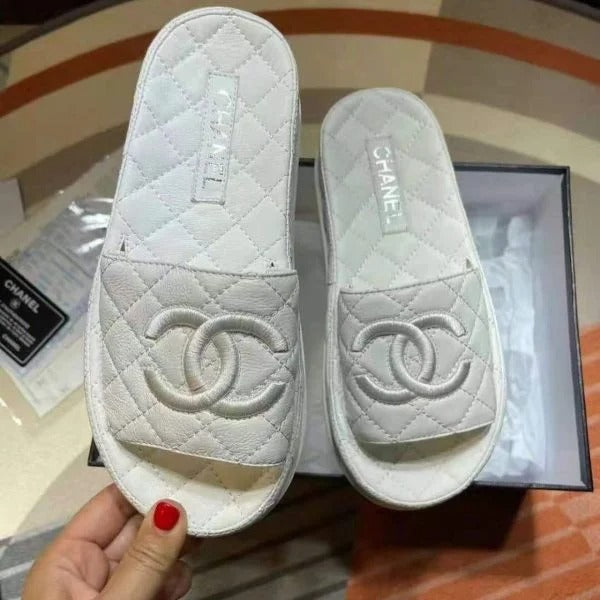 Chanel Slides In 2 Colors