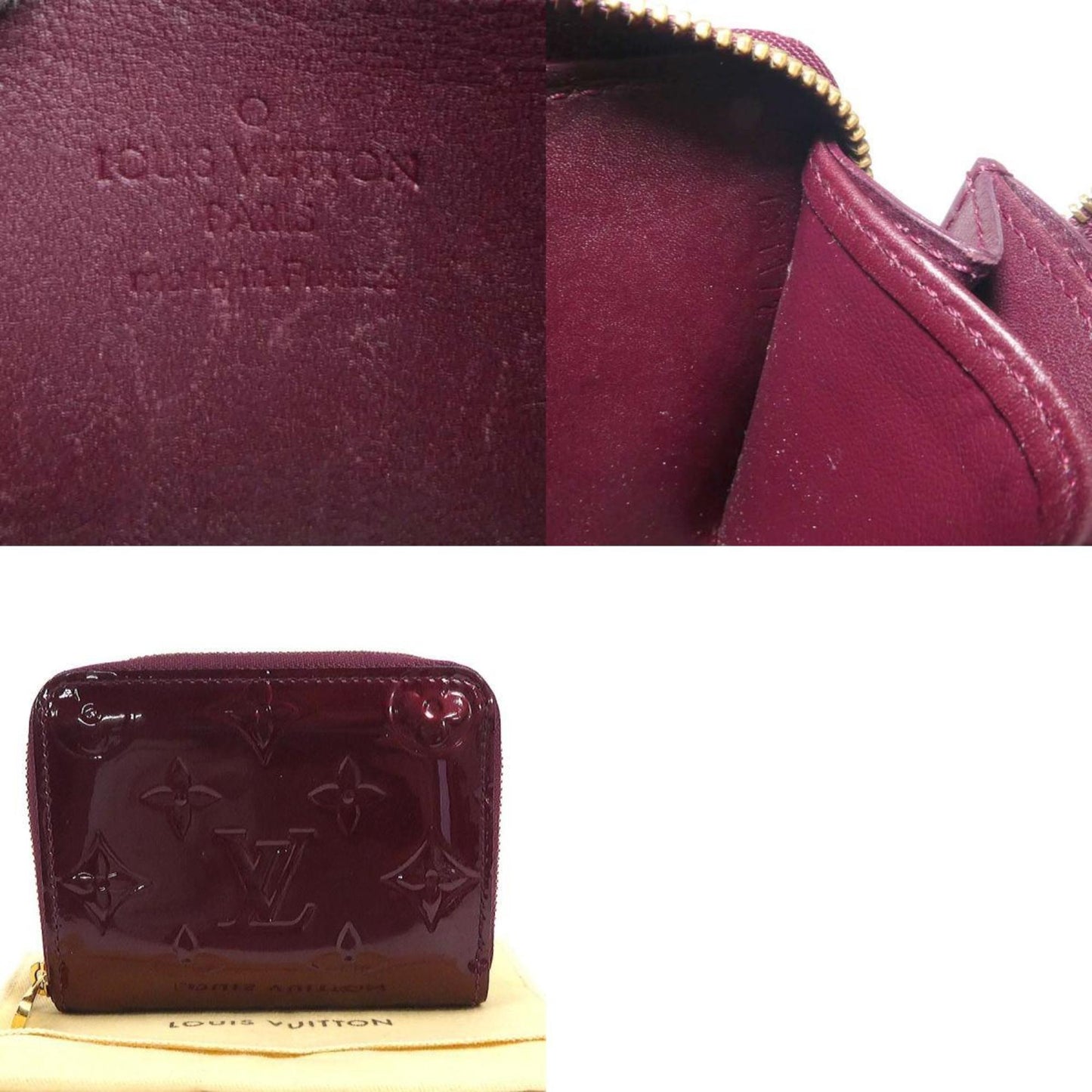 LOUIS VUITTON Zippy coin purse Wallet