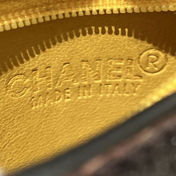 Chanel Coco Mark Harako Leather Coin Case