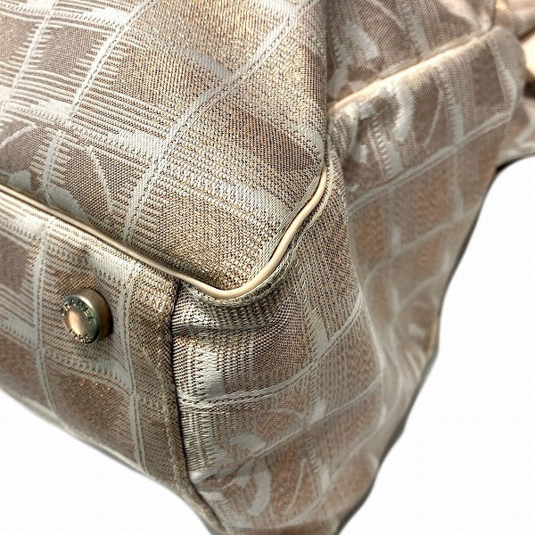 Chanel New Travel Line Nylon Leather 2way Bag