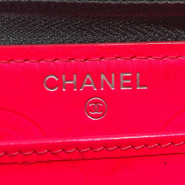 Chanel Cambon Line Leather Long Wallet
