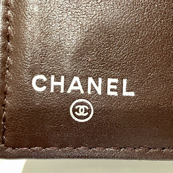Chanel Matelasse Caviar Skin Compact Wallet