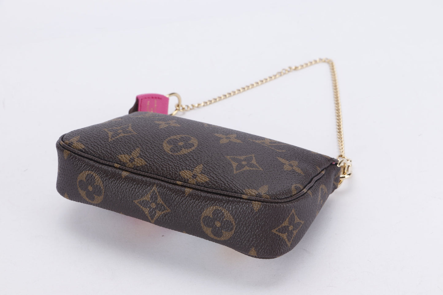 LOUIS VUITTON M81633 MINI POCHETTE ACCESSORIES (SF3282) MONOGRAM CANVAS, WITH DUST COVER & BOX