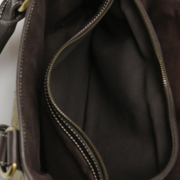CELINE Handbag Suede beige Suede Celine Boogie bag Women Used