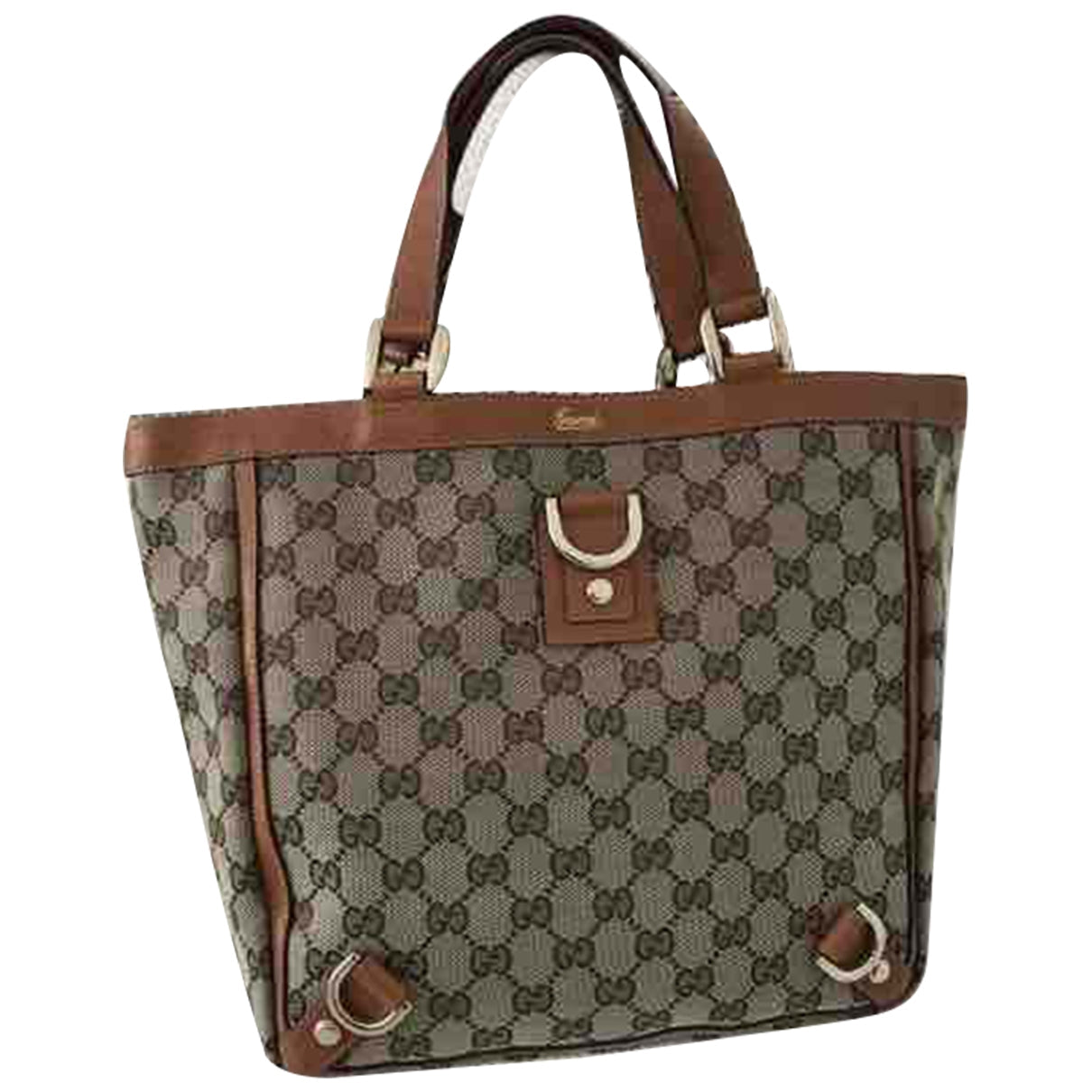 Gucci Beige Cloth Handbag