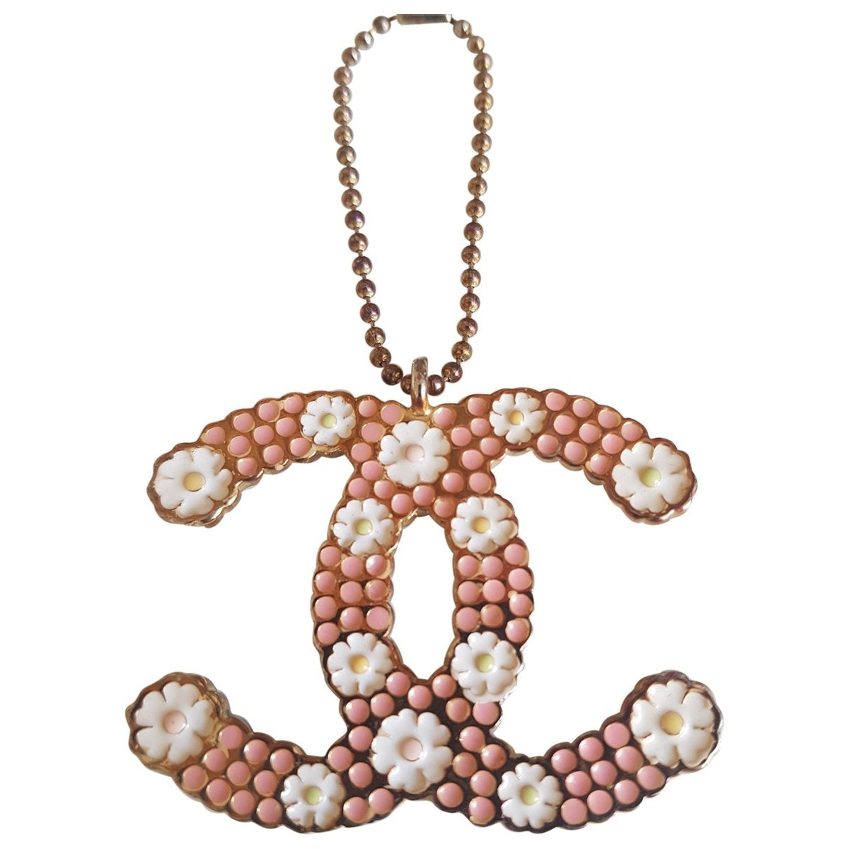 Chanel metal bag charms