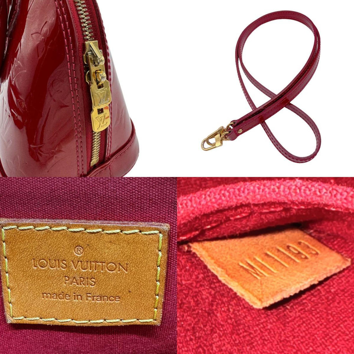 LOUIS VUITTON Alma BB Handbag