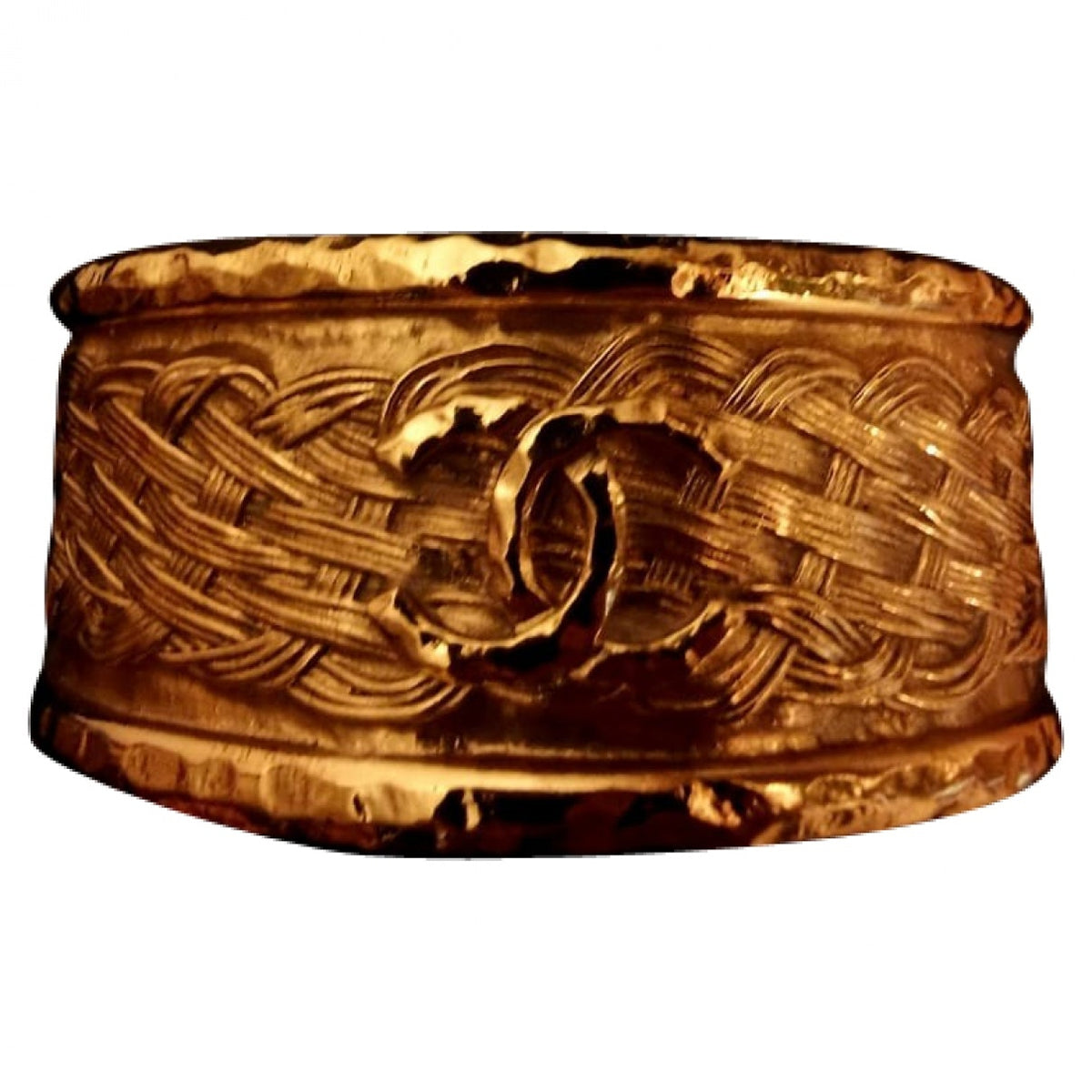 Chanel gold gold plated bracelets