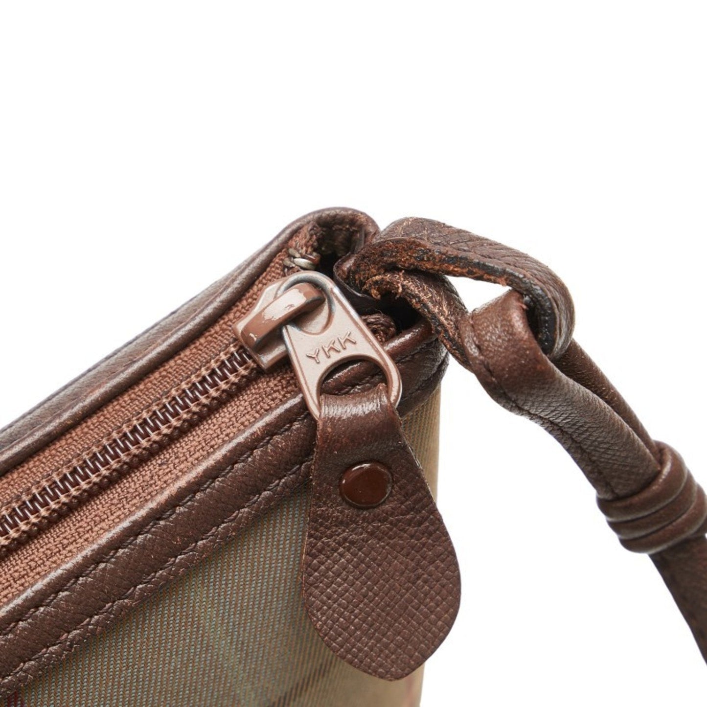 BURBERRY Check Link Shoulder Bag