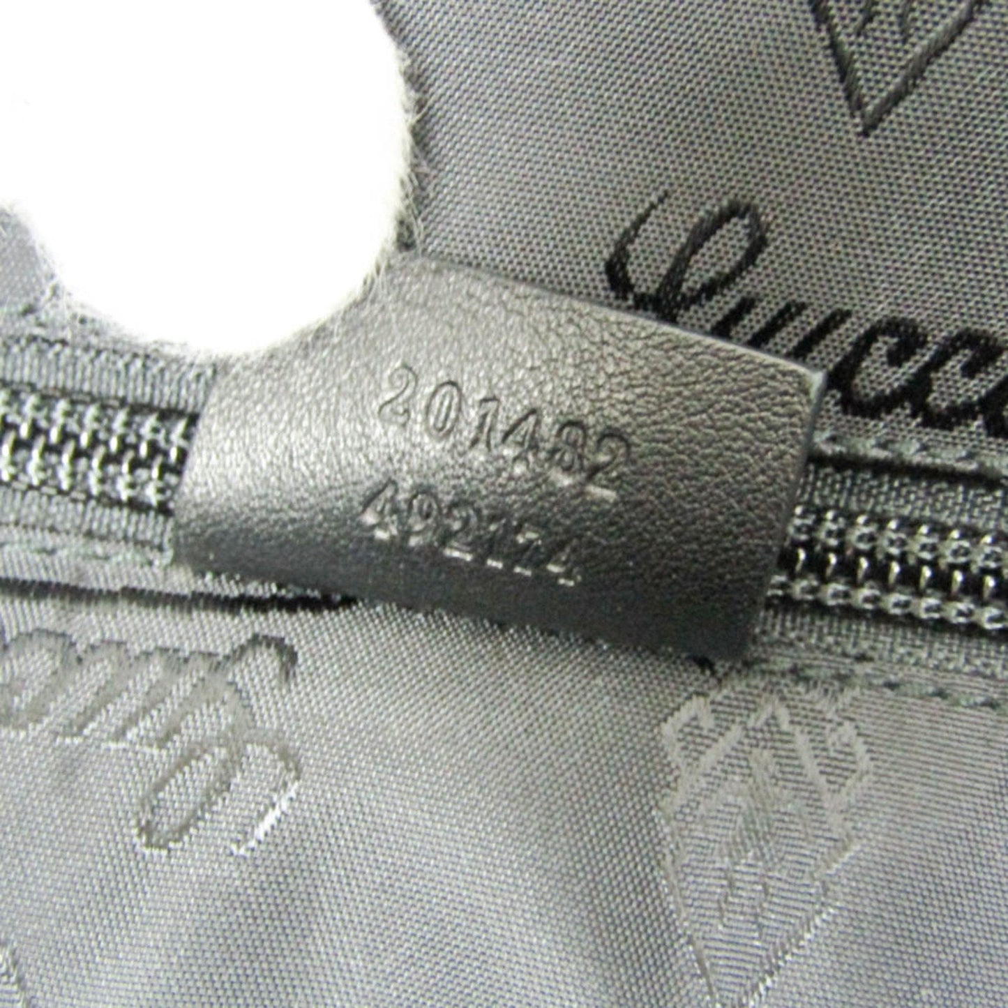 Gucci Guccissima Black Leather Handbag