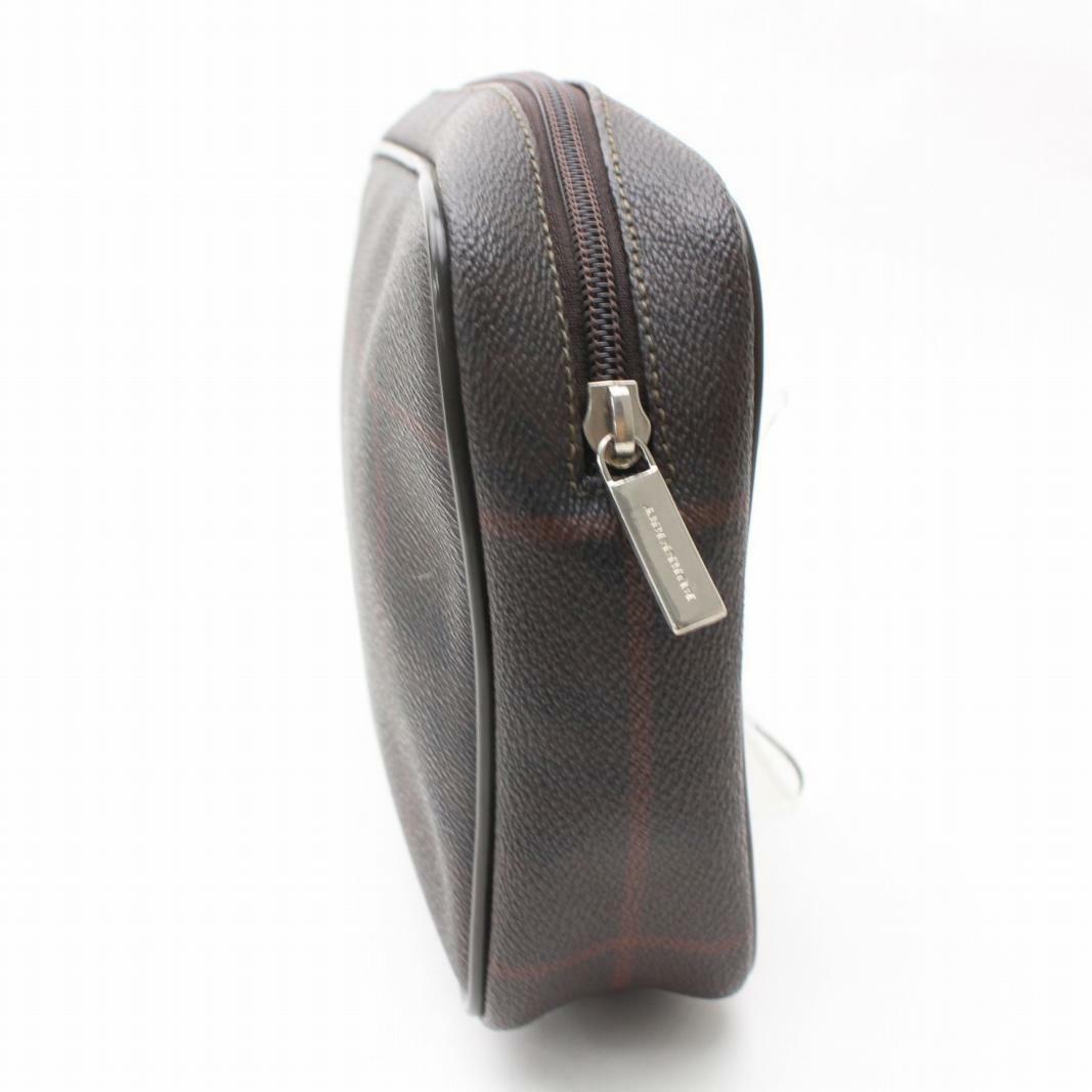 Indistinguishable Burbe**y London Clutch Brown PVC (SHC1-15104)