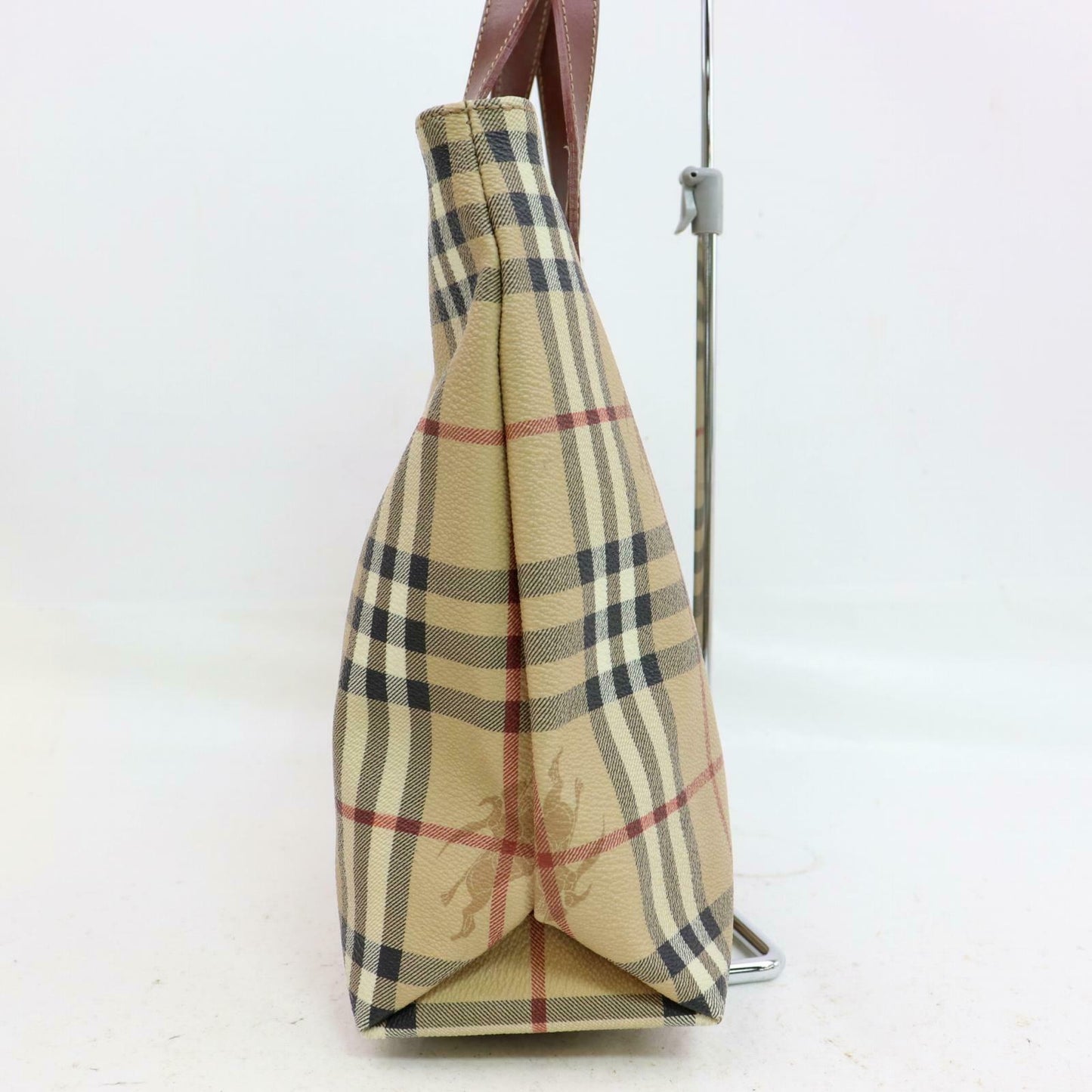 Indistinguishable Burbe**y London Tote Bag Brown PVC (SHC1-14502)