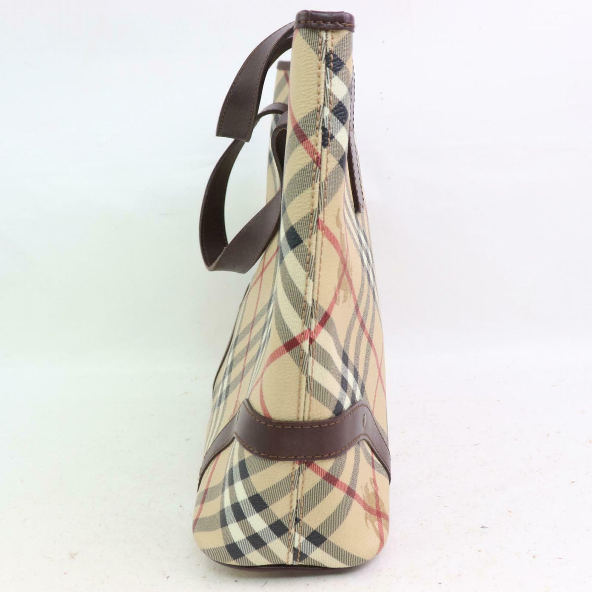 Indistinguishable Burbe**y Tote Bag Light Brown PVC (SHC1-15635)