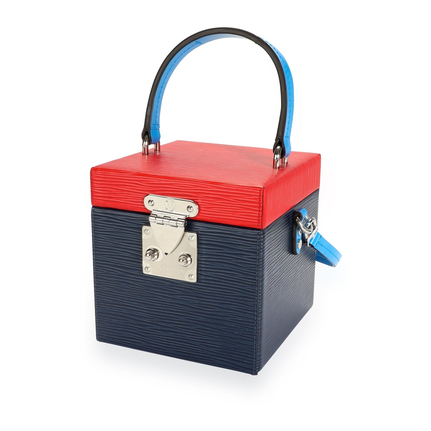 LOUIS VUITTON Indigo & Coquelicot Epi Bleecker Box