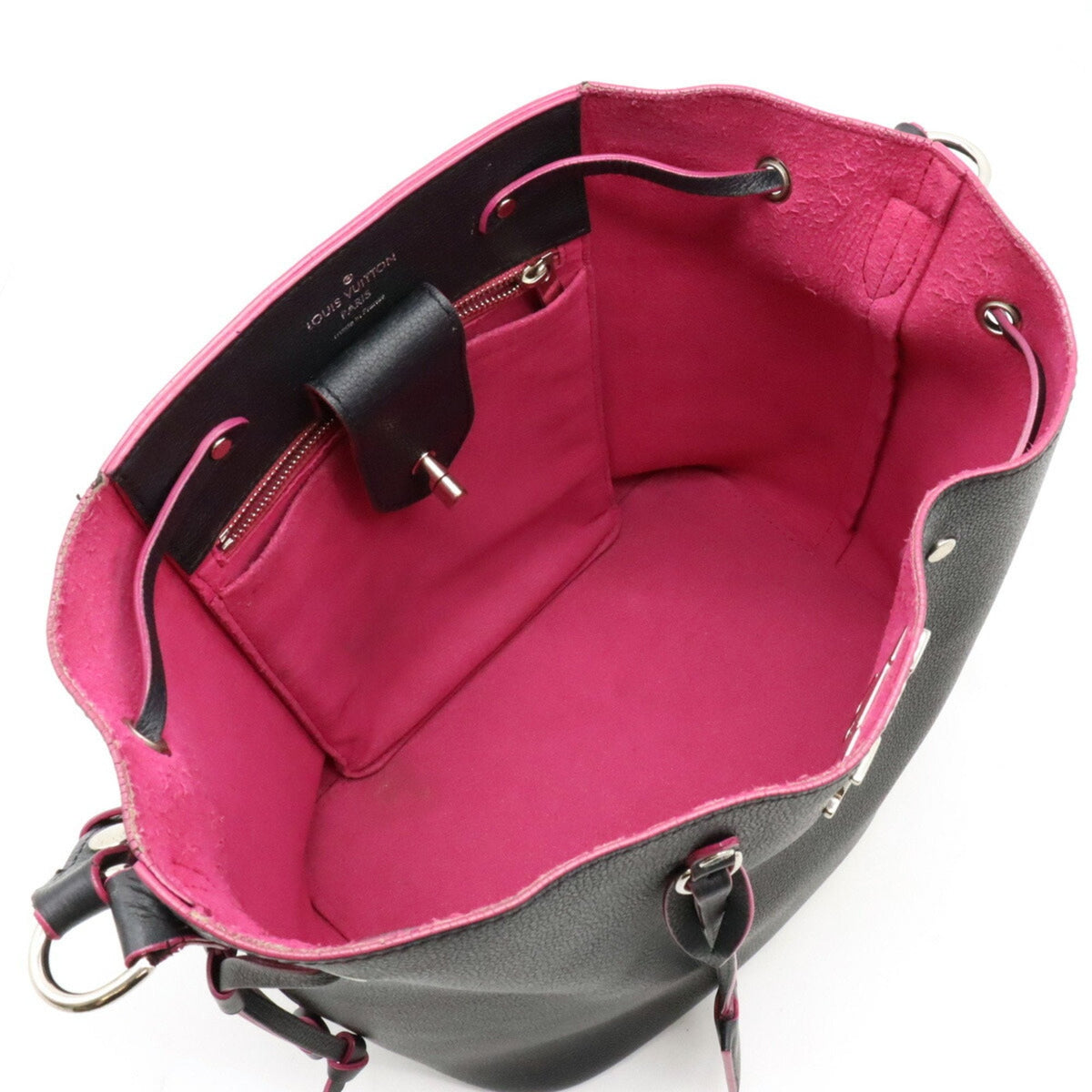 LOUIS VUITTON Lockme Bucket Shoulder Bag