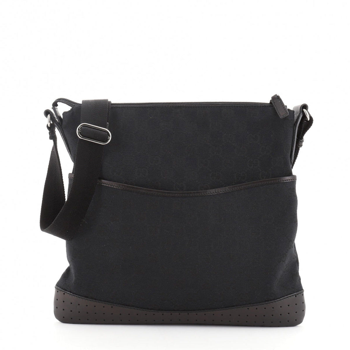 Gucci black leather handbag