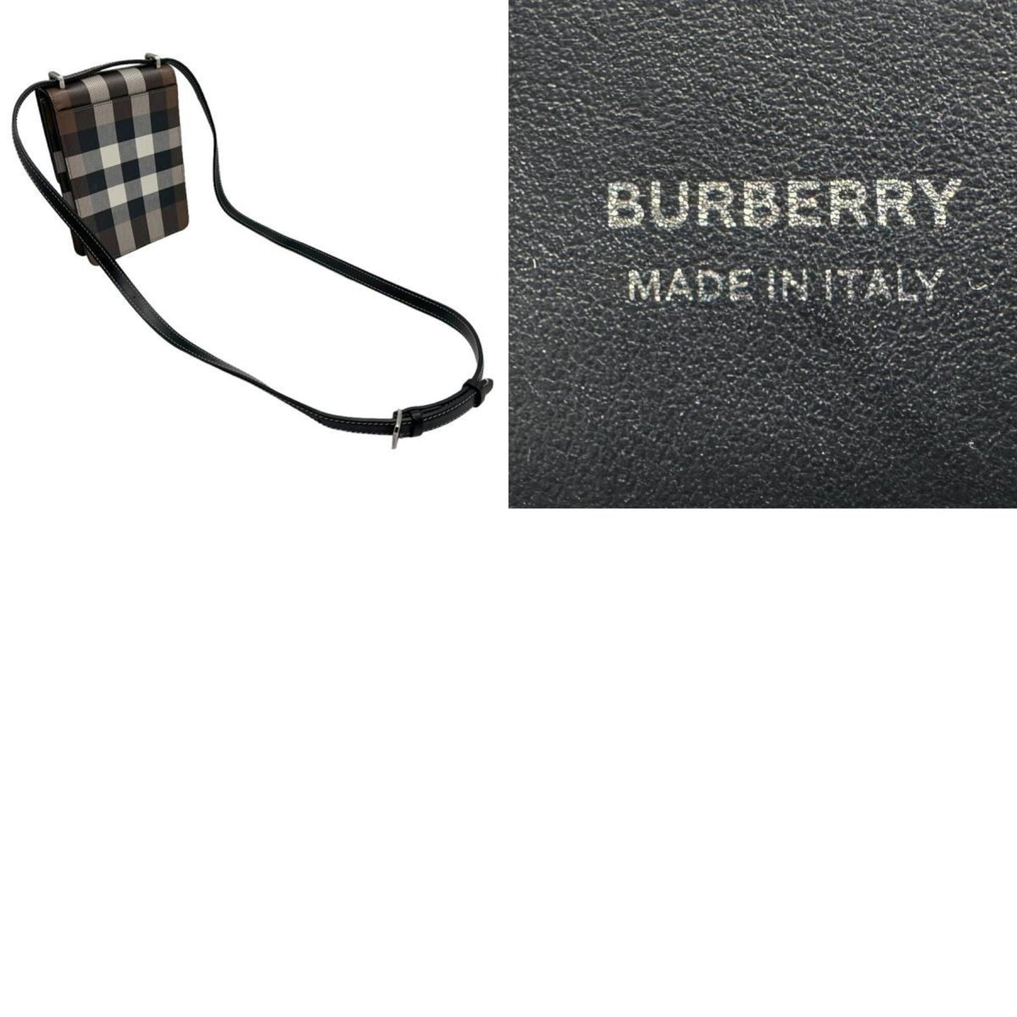 BURBERRY Nova Check Shoulder Bag