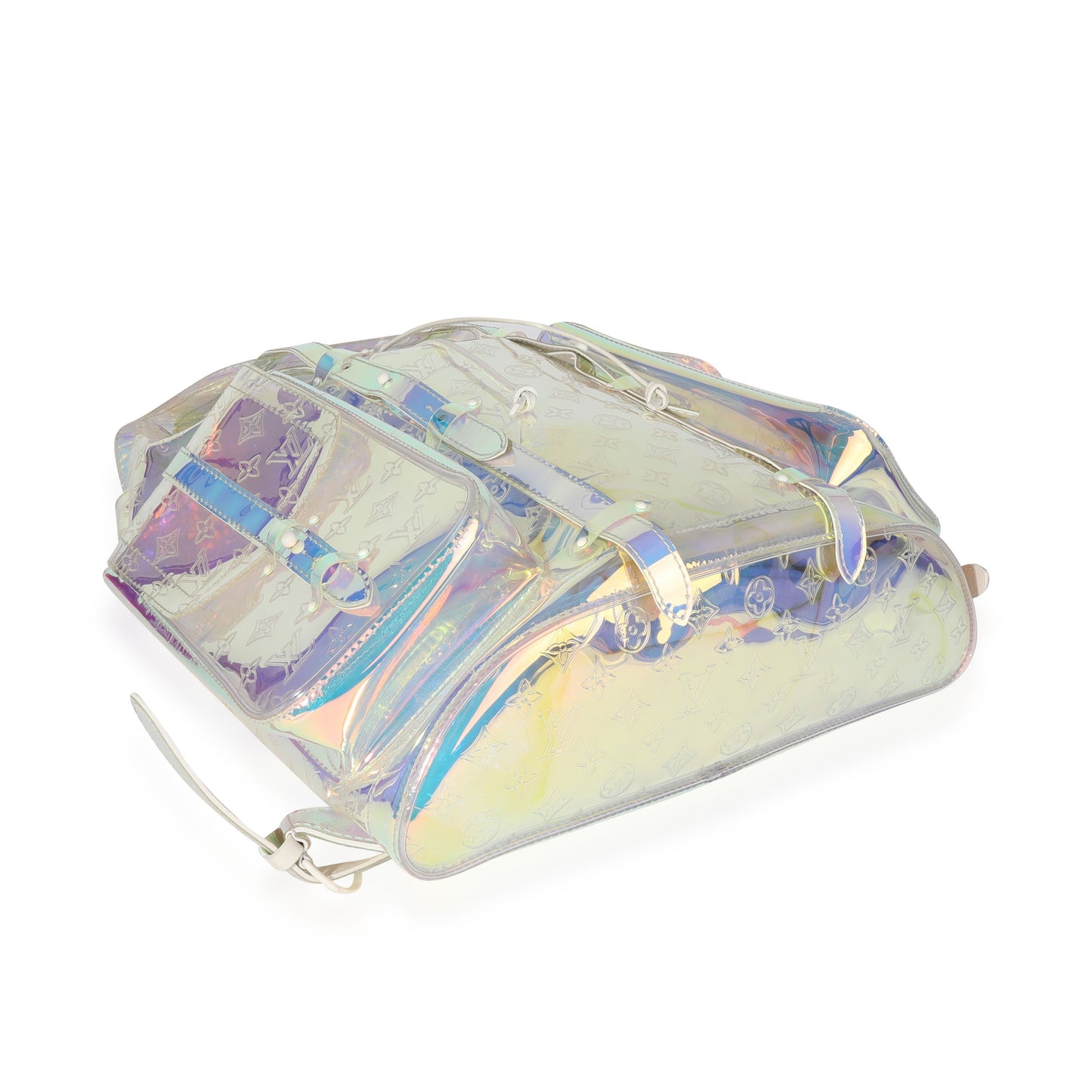 LOUIS VUITTON x Virgil Abloh PVC Prism Christopher Backpack