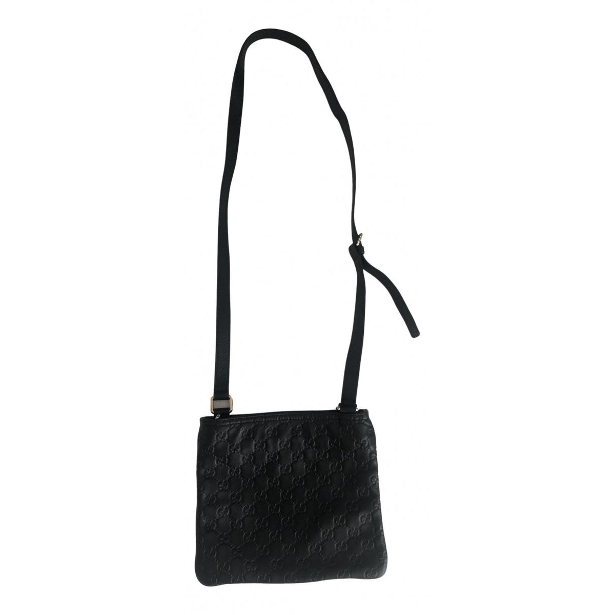 Gucci black leather handbag