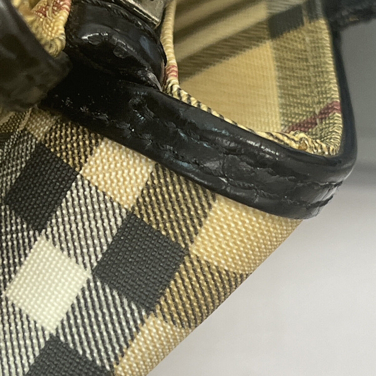 BURBERRY Nova Check Handbag
