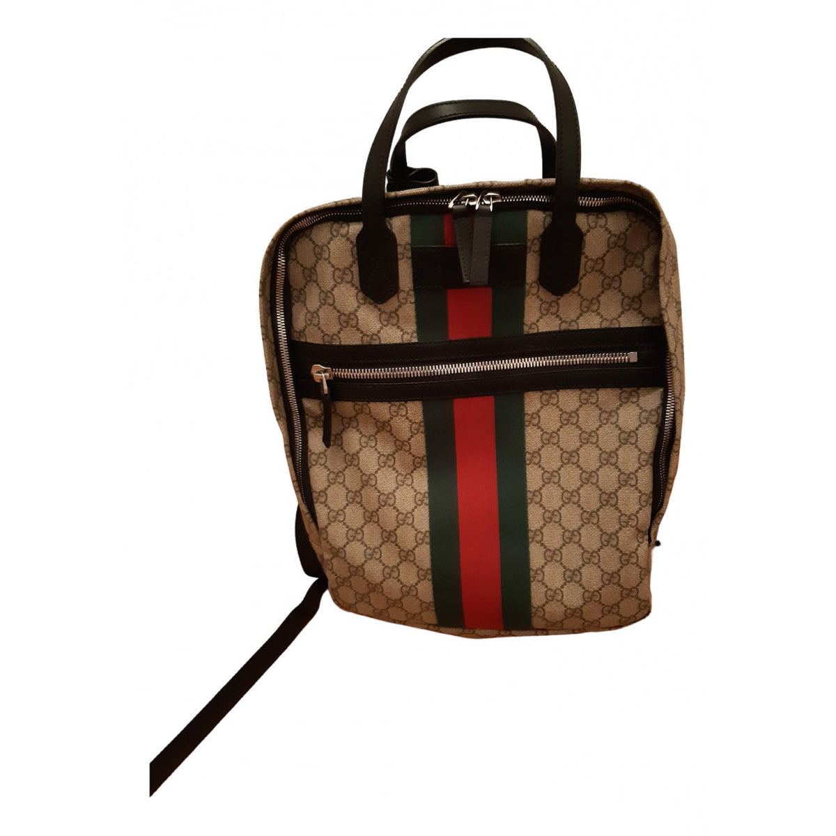 Gucci beige cloth bag