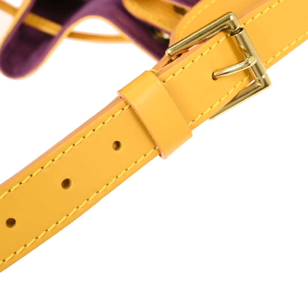 Louis Vuitton 1998 Yellow Epi Petite Noe Shoulder Bag M44109